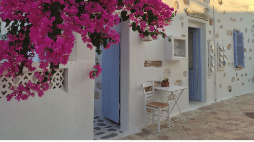 Pension familiale et studios en Grèce