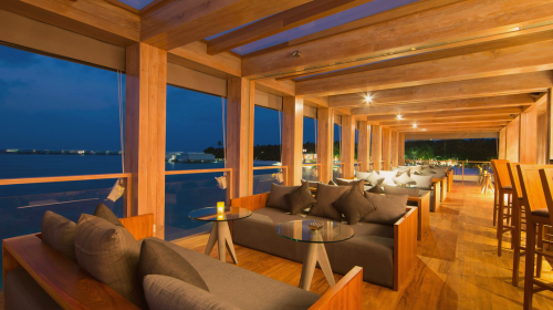 Guesthouse sur une île locale aux Maldives