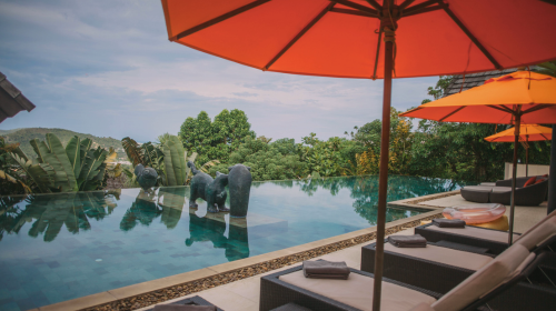 Villa avec piscine en Thaïlande