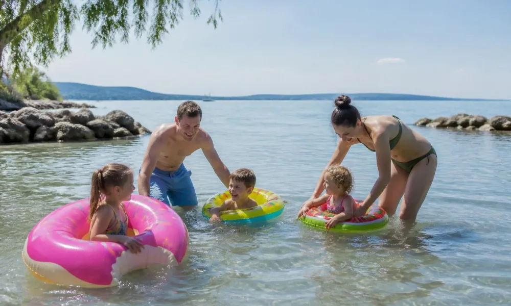 Famille en Hongrie