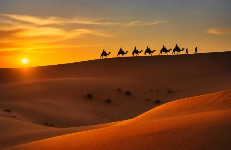 Merzouga, Maroc