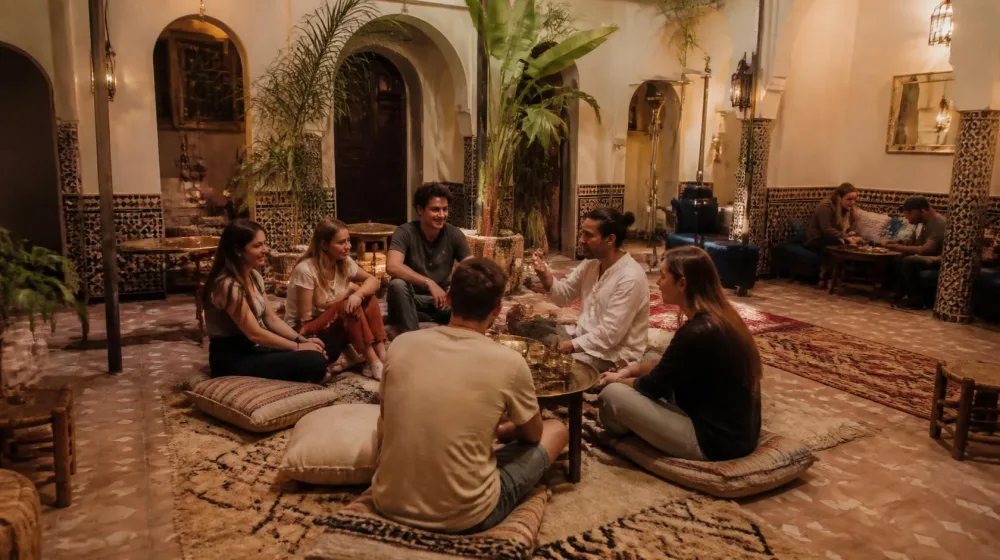 Auberge de jeunesse au Maroc