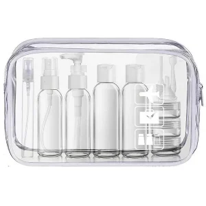 Trousse transparente 1 litre pour liquides en cabine