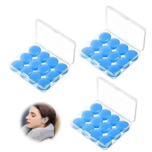 Bouchons d’oreilles en silicone réutilisables