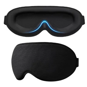 Masque de sommeil 3D pour vols de nuit