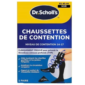 Chaussettes de contention pour vols long-courriers
